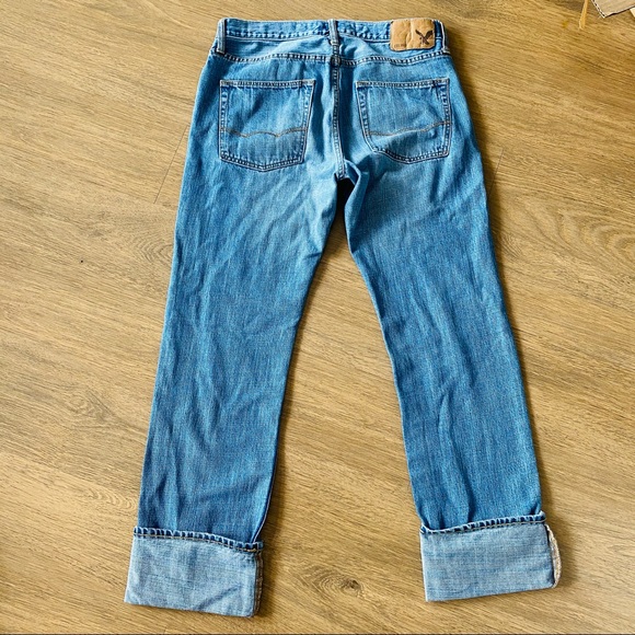 AEO American Eagle Slim Straight Denim Jeans 30/34 - Picture 5 of 10